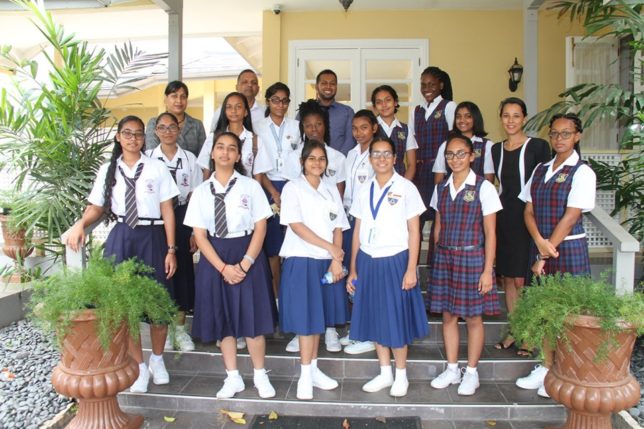 Shc Girls Meet With Tt President Swaha International